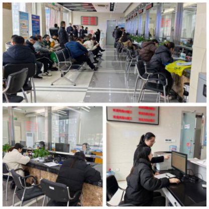 金坛分中心高效应对新年业务高峰